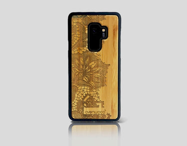 Coque arrière FLEURS Samsung Galaxy S9 Plus